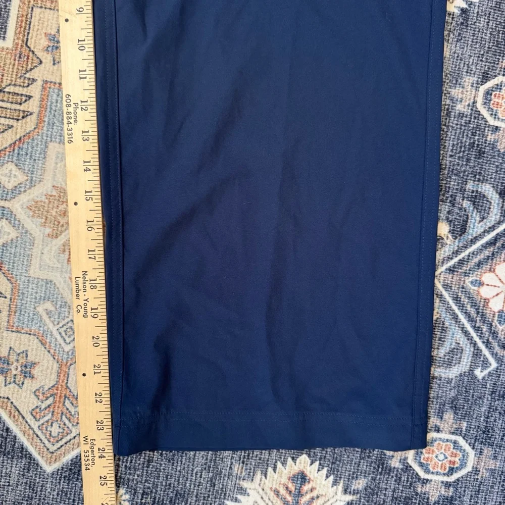 CALIA Journey Cropped Wide Leg High Rise Athletic Pants Blue Women’s Size Medium - Picture 12 of 12